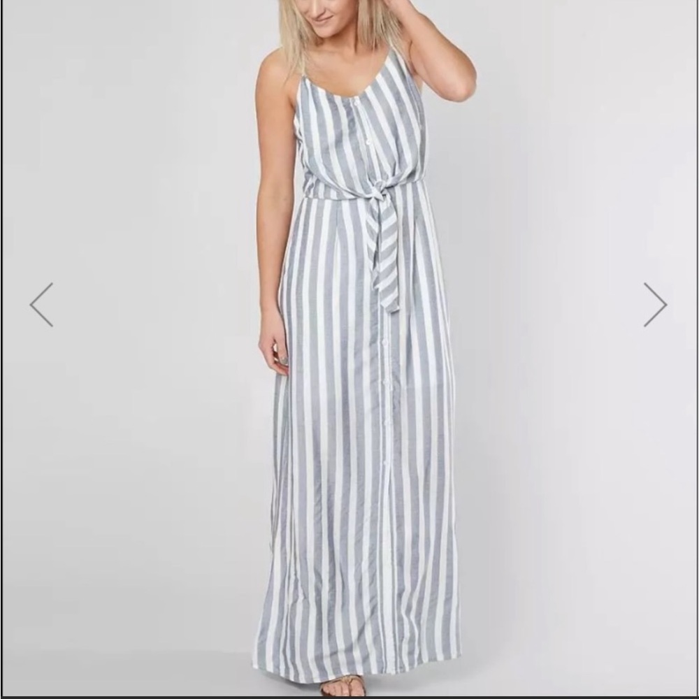 Daytrip striped maxi dress SMALL